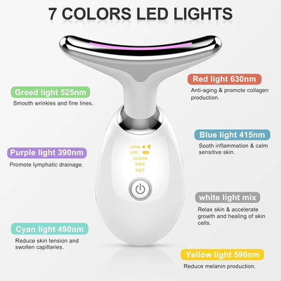 Stacific Face Lift 7 in 1 Red Light Therapy for Face